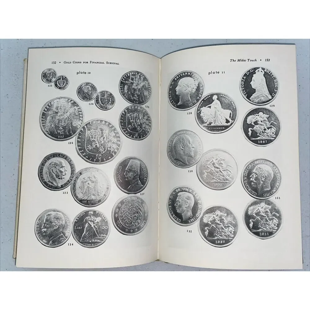 Gold Coins For Financial Survival by W.W. Turner 1971 Hardcover Numismatic Book